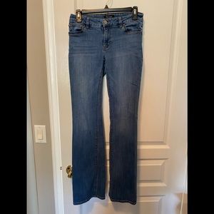 White House Black Market size 4 boot leg jeans
